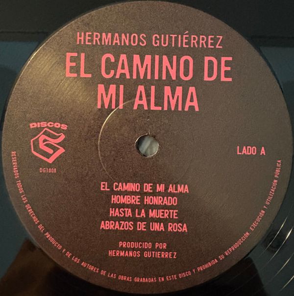 Виниловая пластинка HERMANOS GUTIÉRREZ EL CAMINO DE MI ALMA