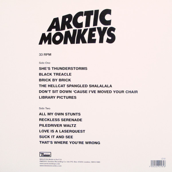 Виниловая пластинка ARCTIC MONKEYS SUCK IT AND SEE
